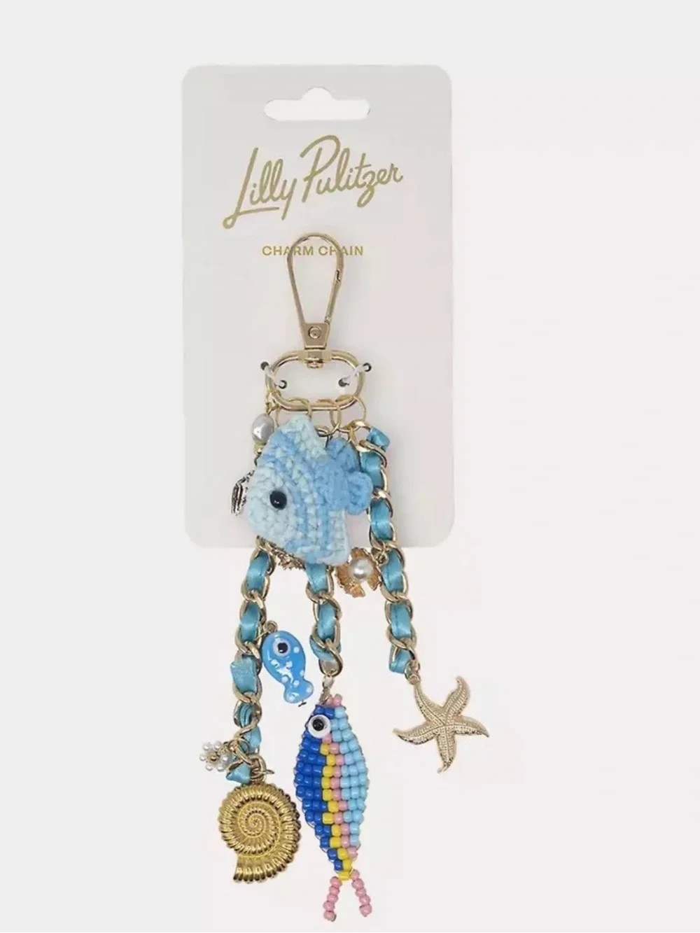 NWT Lilly Pulitzer Sea Life Bag Charm